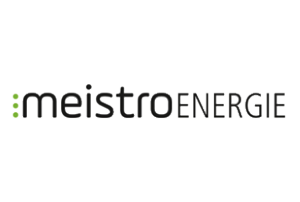 Das Logo von meistro Energie.
